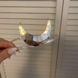 Moon headpiece crown